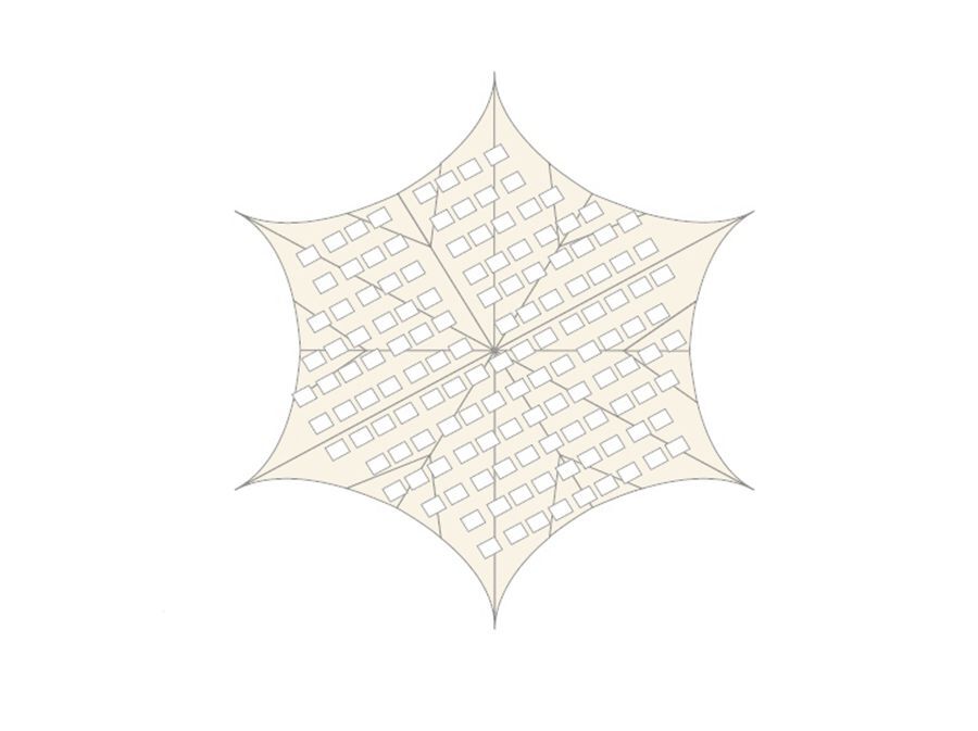 Starshade tent 17 meter