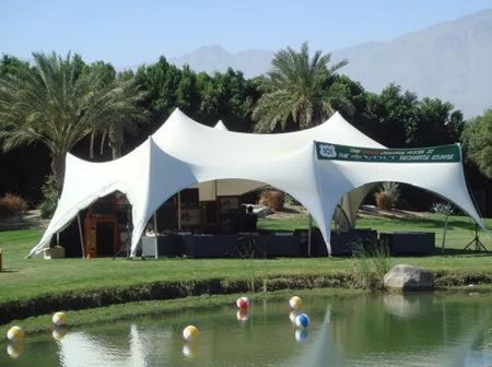 Trapeze tent huren
