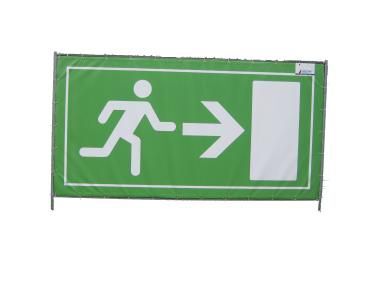 Evenementenhek “Nooduitgang”