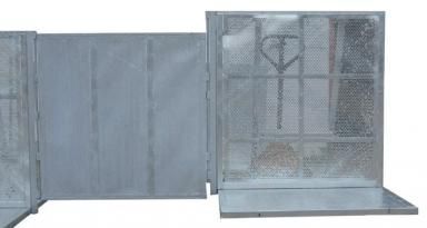 Stage barrier flexibele hoek