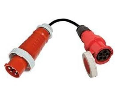 Verloop 125-63 ampère – 1 m.