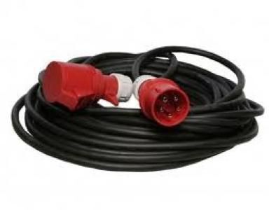 Verlengkabel 25 m. – 400 V – 16 ampère
