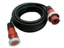 Verlengkabel 25 m. – 400 V – 63 ampère