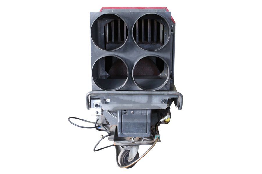 Verdeelbak 4 slangen t.b.v. indirect 111KW – Radiaal