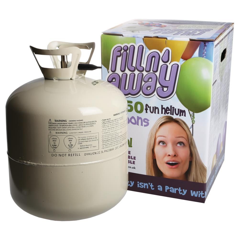 Helium voor 50 ballonnen