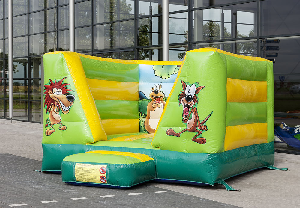 Springkussen Jungle open